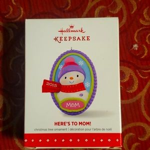 Mom Snowman Hallmark Keepsake Ornament